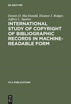 International Study of Copyright of Bibliographic Records in Machine-Readable Form