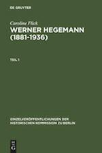 Werner Hegemann (1881-1936)