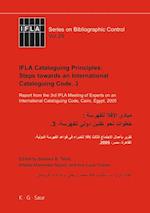 IFLA Cataloguing Principles: Steps towards an International Cataloguing Code, 3