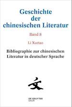 Bibliographie zur chinesischen Literatur in deutscher Sprache 8