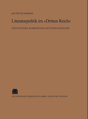 Literaturpolitik Im Dritten Reich