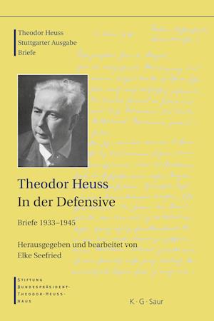 Theodor Heuss, 1933-1945, Theodor Heuss, In der Defensive