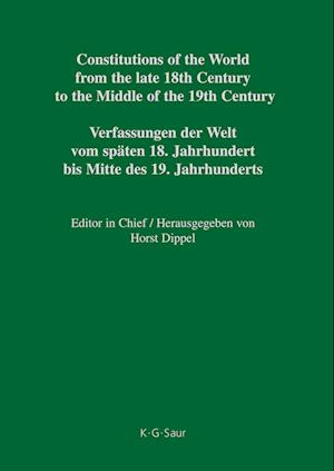 Constitutions of the World from the late 18th Century to the Middle of the 19th Century, Part VI, Rio Grande ¿ Texas