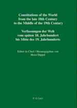 Polish Constitutional Documents 1790-1848 / Polskie dokumenty konstytucyjne 1790-1848 / Polnische Verfassungsdokumente 1790-1848