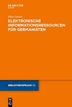 Elektronische Informationsressourcen für Germanisten