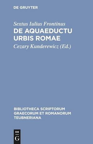 De aquaeductu urbis Romae