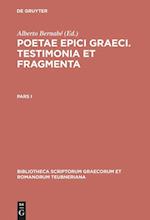 Poetae epici Graeci