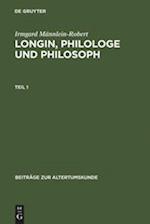 Longin, Philologe und Philosoph