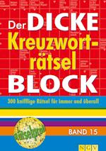 Der dicke Kreuzworträtsel-Block Band 15