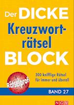 Der dicke Kreuzworträtsel-Block Band 27