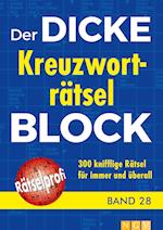 Der dicke Kreuzworträtsel-Block Band 28