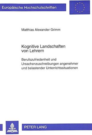 Kognitive Landschaften Von Lehrern