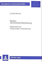 Notkers Hermeneutik-Uebersetzung