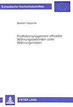 Portfoliomanagement Offizieller Waehrungsbehoerden Unter Waehrungsrisiken