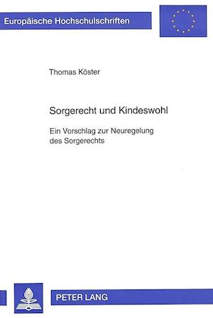 Sorgerecht Und Kindeswohl