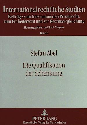 Die Qualifikation Der Schenkung