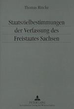 Staatszielbestimmungen Der Verfassung Des Freistaates Sachsen