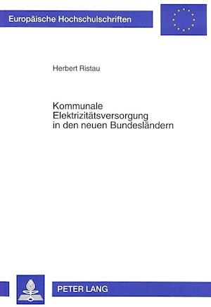 Kommunale Elektrizitaetsversorgung in Den Neuen Bundeslaendern