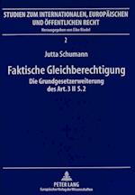 Faktische Gleichberechtigung