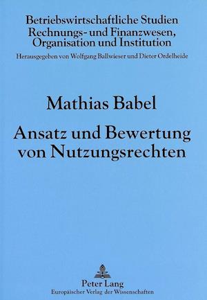 Ansatz Und Bewertung Von Nutzungsrechten