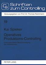 Operatives Produktions-Controlling
