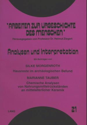 Analysen Und Interpretation