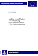 Aufbau Eines Modells Zur Gestaltung Unternehmensweiter Informationssysteme