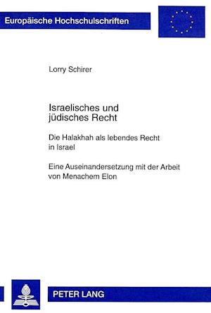 Israelisches Und Juedisches Recht