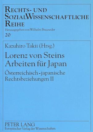 Lorenz Von Steins Arbeiten Fuer Japan