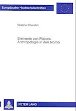 Elemente Von Platons Anthropologie in Den Nomoi