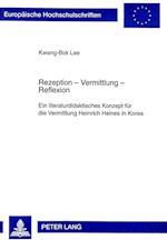 Rezeption - Vermittlung - Reflexion
