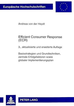 Efficient Consumer Response (Ecr)