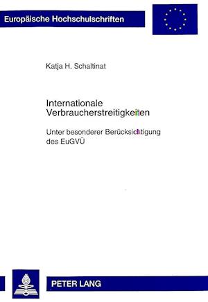 Internationale Verbraucherstreitigkeiten