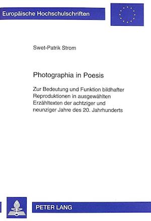 Photographia in Poesis