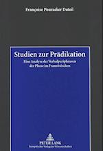 Studien Zur Praedikation