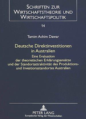 Deutsche Direktinvestitionen in Australien