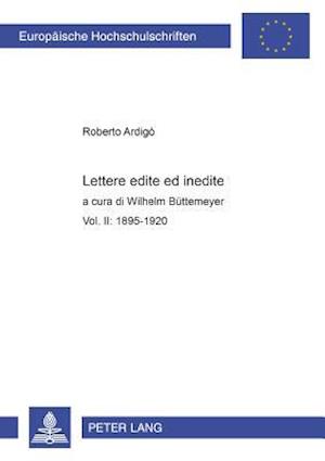 Lettere edite ed inedite