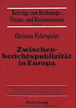 Zwischenberichtspublizitaet in Europa