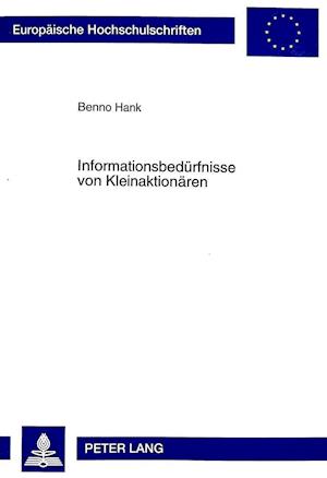 Informationsbeduerfnisse Von Kleinaktionaeren