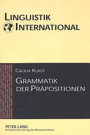 Grammatik Der Praepositionen