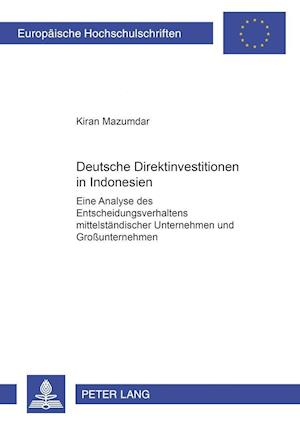 Deutsche Direktinvestitionen in Indonesien