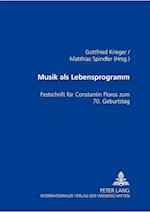 Musik als Lebensprogramm