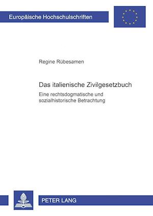 Das italienische Zivilgesetzbuch