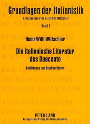 Die italienische Literatur des Duecento