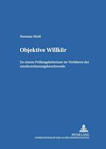 Objektive Willkuer