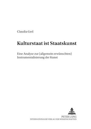 Kulturstaat ist Staatskunst