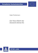 Der Neue Markt Der Deutsche Boerse AG