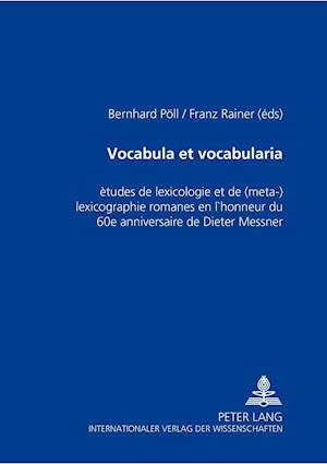 Vocabula Et Vocabularia