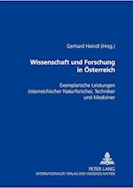 Wissenschaft Und Forschung in Oesterreich