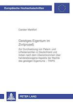 Geistiges Eigentum im Zivilprozeß